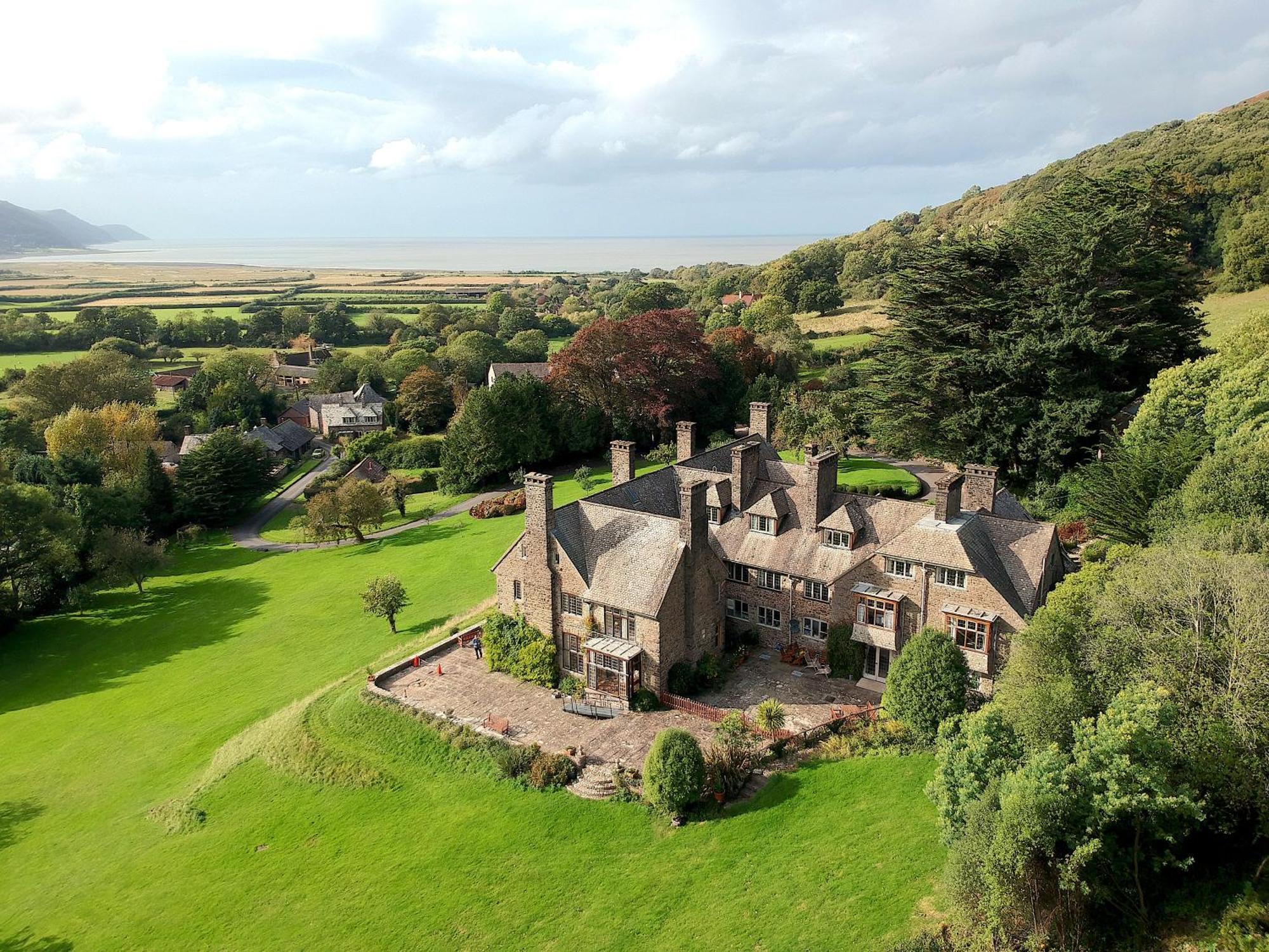 Luxury Bed And Breakfast At Bossington Hall In Exmoor, Somerset Порлок Экстерьер фото